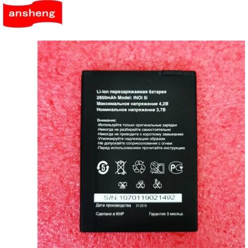 Original 2850mAh battery for inoi 5i / 5i Lite Smartphone