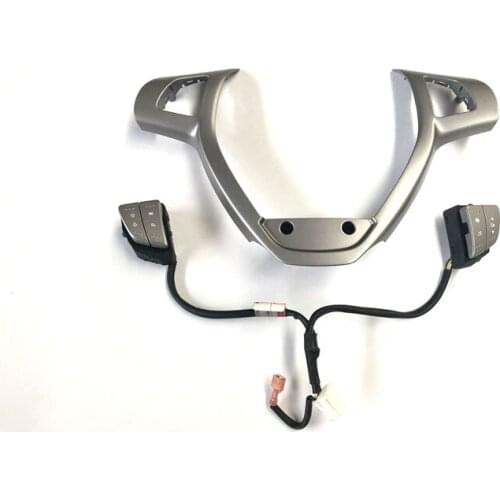 Steering wheel switch trim frame Volume switch for SAIC ROEWE 350 Multi-function 8 buttons