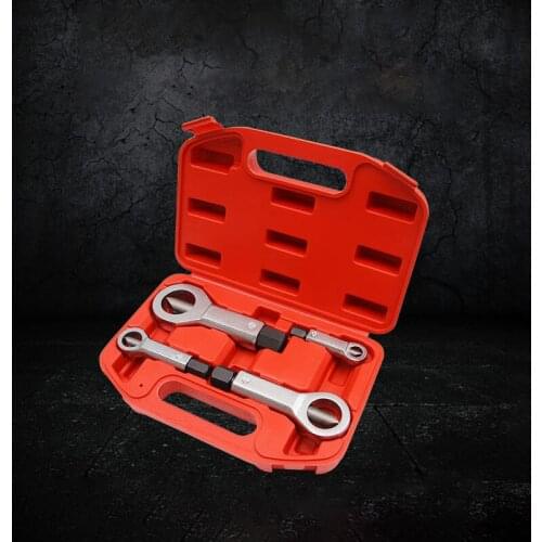 Professional Rusty Nut Screw Splitter Cracker Remover Extractor Tool Damaged Screw Repair Tool 4 pcs LF-191102