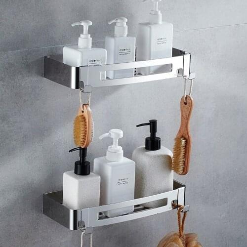 Bathroom Shelf Qrganizer Corner Shelf Caddy Bathroom 304 Stainelss Steel Corner Shelf Shower Storage Wall Holder Shampoo Holder