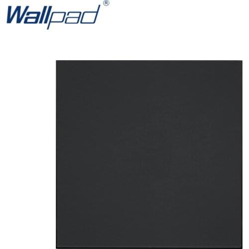 Wallpad Luxury Blank Panel Function Key For Wall White And Black Plastic Module Only