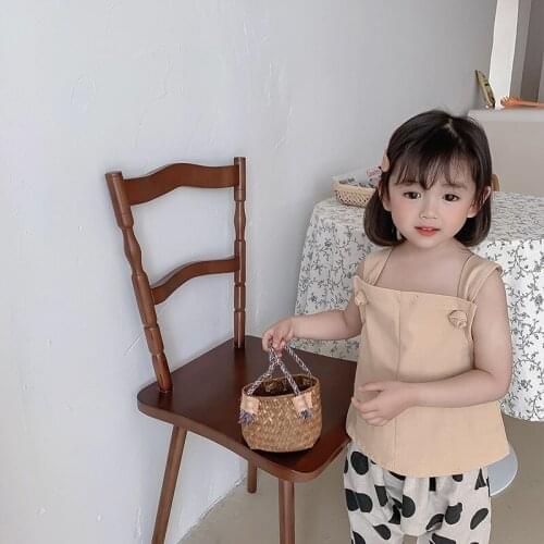 Womens Cotton and Linen Top, Girls' Camisole Outer Wear, Sleeveless Shirt 2021 Summer Fashionable Top