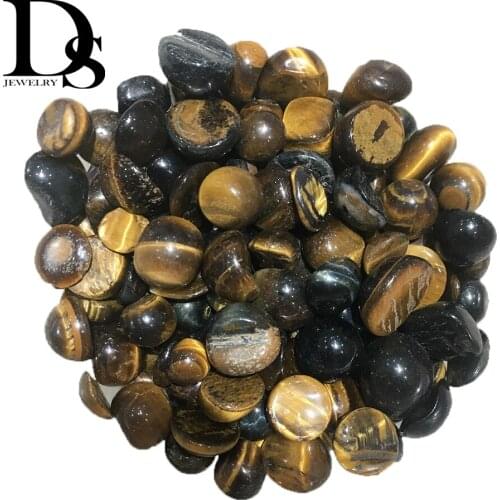 100g Natural Tiger Eye Stone Polished Tumbled Crystal Quartz Mineral Specimen Fish Tank Plant Aquarium Decoration Stones