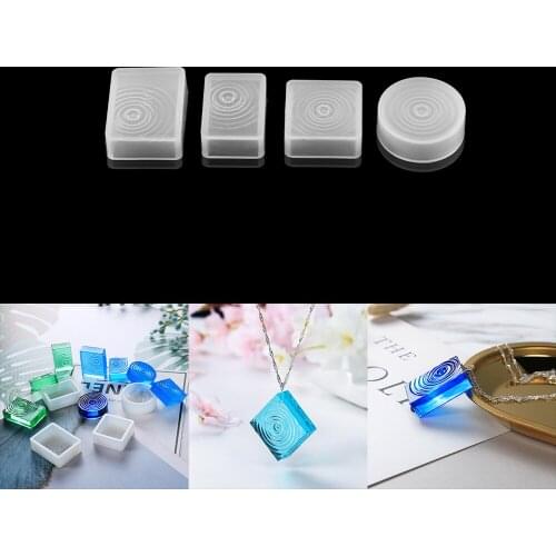 1psc Pendant Silicone Mold Resin Silicone Mould Handmade Tool Epoxy Resin Molds for Jewelry Making Pendant Handmade Craft