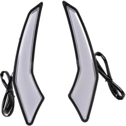 2pcs 12V LED Front Bumper Fog Lamp DRL Daytime Running Light Lamp Car Fit for Toyota Corolla L LE XLE 2020