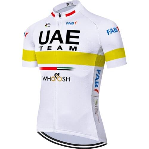 UAE Cycling Jersey Tenue Velo Homme Ropa Ciclismo Hombre Verano Maillot Ciclismo Hombre 자전거의류 Fietskleding Heren
