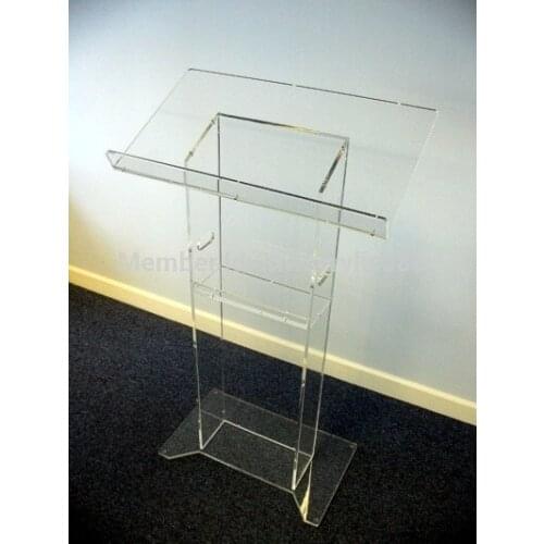 Free Shipping Beautiful Ho Yode Monterrey Price Reasonable Acrylic Podium Pulpit Lectern podium