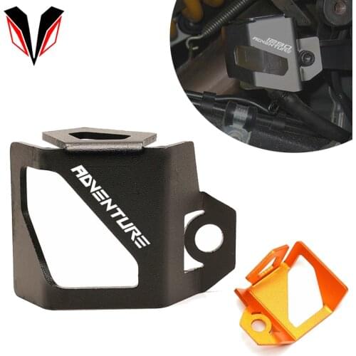 Orange Black For KTM Adventure 1290 1090 1190 890 Adv 2019 2020 2021 Motorcycle Rear Brake Fluid Reservoir Cover Protector