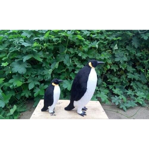 Simulation penguin hard model toy,polyethylene&furs toy ,home decoration,Xmas gift 0306