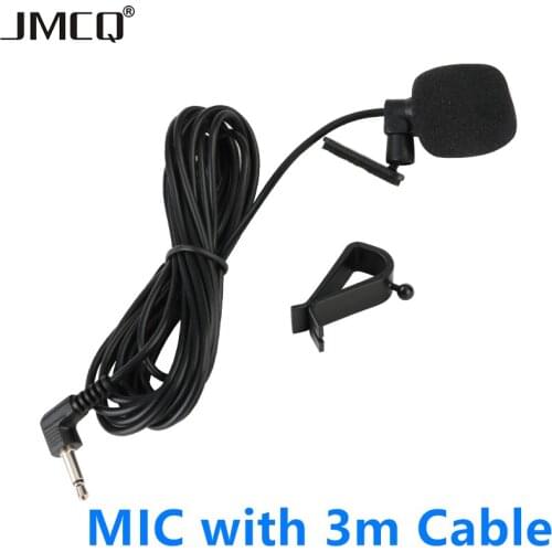 JMCQ 3m Cable Microphone Paste Type Lavalier 3.5 mm Interface MIC