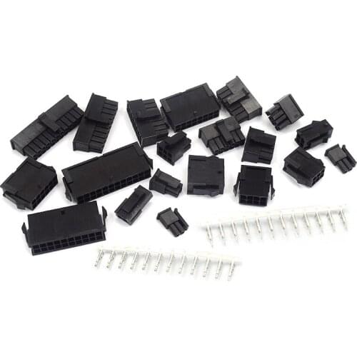 2SET/setsMX3.0mm 43025socket + 43020 mother shell + terminal Connector male and female air mating docking