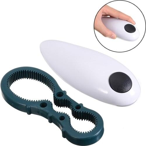 Automatic Jar Opener Openers Tin Opener One Touch Hand Held Canned Bottle Opener Kitchen Gadgets Tools