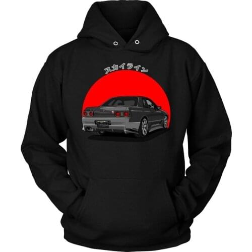 Niss Skyline GTR JDM Tuner 2019 Fashion Hot Sale Printing Cotton Size S-3XL Hoodie Sweatshirt