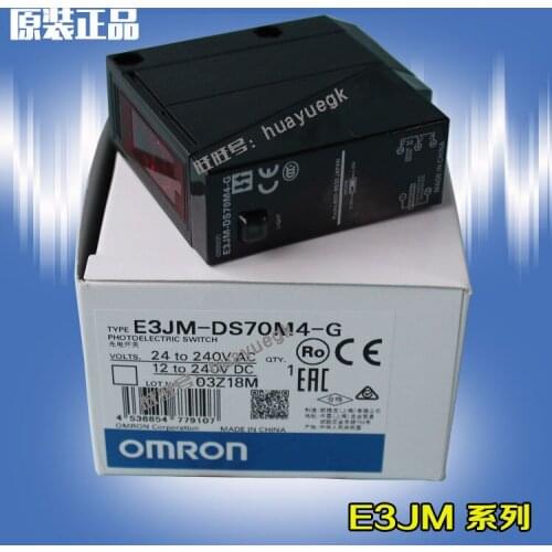New original Ormon Photoelectric switch E3JM-DS70M4-G E3JM-DS70M4T-G E3JM-R4M4-G E3JM-R4M4T-G E3JM-10M4-G-N E3JM-10M4T-G-N