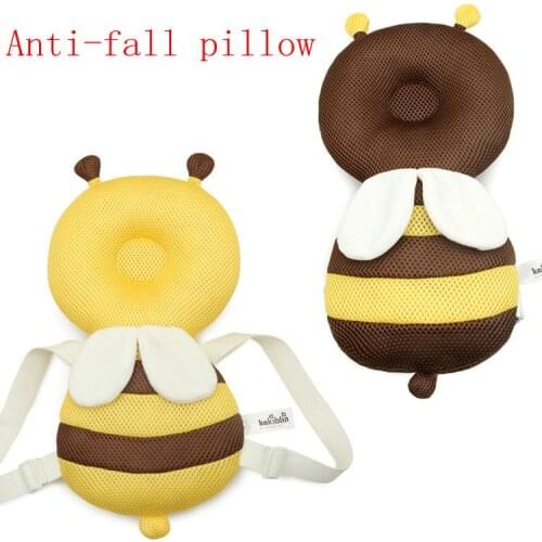 Animal shape baby head protection pad child headrest pillow panda baby neck cute wings care shatter-resistant pad
