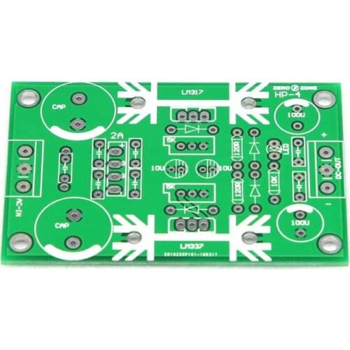 SUQIYA-HP-4 (LM317/LM337) regulated power supply PCB