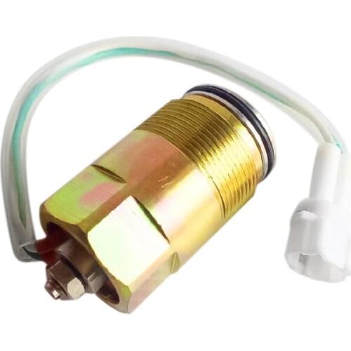 High quality SK200-3 pump solenoid valve,excavator replacement spare parts