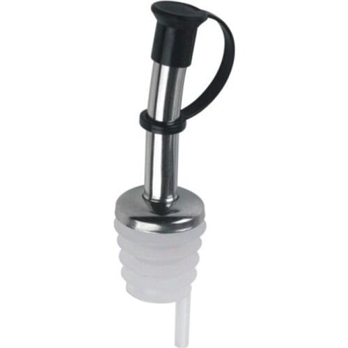 Wowshine 15pcs stianless steel wine/ oil pourer liquid spout Free shipping New Arrival Free Shipping bottle pourer