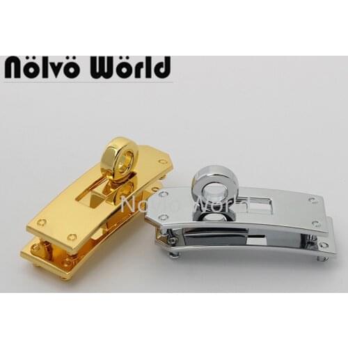 10-50sets 2 colors 47*16mm chrome color hot sale products turn lock for briefcase wist lock suitcase fitting