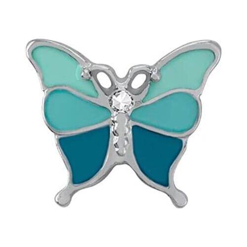 10pcs butterfly Custom Floating Charms For Living Locket