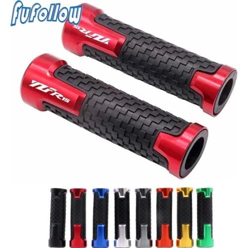 Motorcycle Handlebar Accessories For YAMAHA YZF R15V3 R15 V3 2017 2018 2019 2020 2021 7/8" 22MM CNC Handle Grips Ends YZF R15
