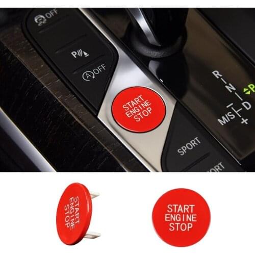 Car Interior Accessories Start Stop Button Replacement Ignition Switch Fit For BMW 3Series X5 X6 G20 G05 G06 G07 G29 F40 F44