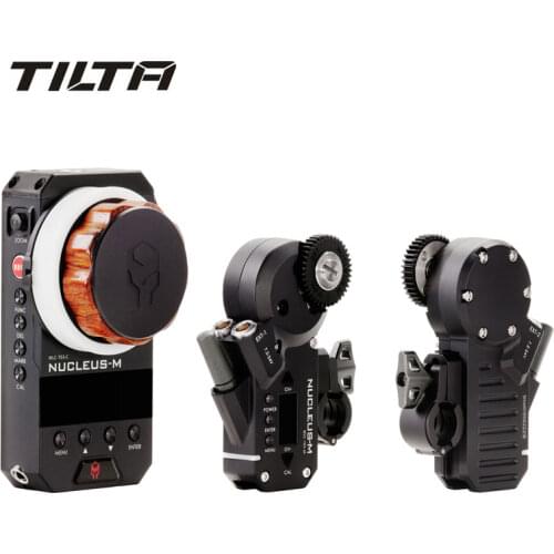 Tilta Follow Focus Nucleus-M motor Zoom Controller Wireless Lens Control System WLC-T03-K4 for 3-Axis Gimbal DJI RONIN S ZHIYUN