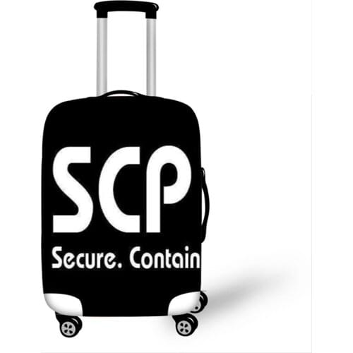 18-32 '' SCP Secure Contain Protect Elastic Thicken Luggage Suitcase Protective Cover Protect Dust Bag Case Travel Cover