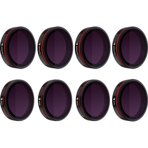 Freewell All Day - 8Pack Filters - 4K Series Used for Skydio 2 Drone