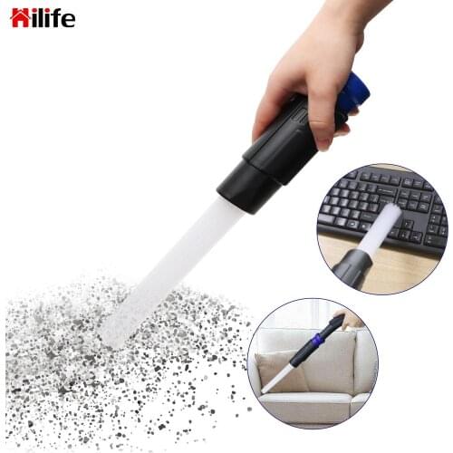 Tools Brush Cleaner for Household Keyboard Air Vent Dusty Brush Straw Tube Dirt Remover Cleaning Tool Vacuum Attachment