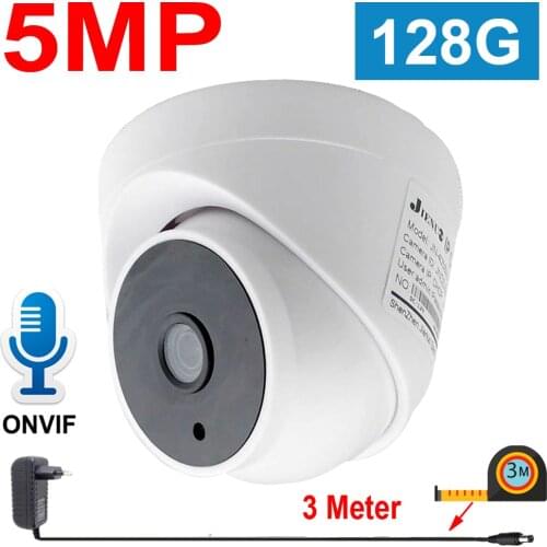 JIENUO IP Camera WIFI Video Surveillance Security Camera Cctv Audio Infrared Cam P2P HD Wireless HD 128G Ip Cam 5mp Home Securit