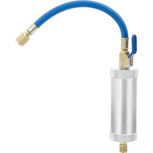 KKMOON Dye Injector Air Conditioning Car Oil Injection R12 R134A R22 Dye Injection 2 Ounce Pure Liquid Coolant Filler Tube