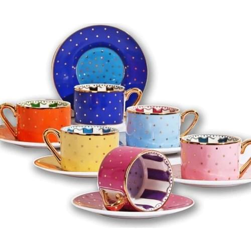 Kosova 6'lı Lux Bone Coffee Cup Pad Elite