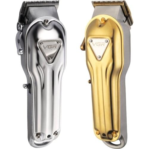 VGR 133 hair trimmer rechargeable hair clipper haircut machine oil head clipper push white hair carving 20W powerful