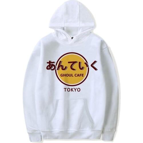 New Tokyo Ghoul Hoodie Men Print Japanese Anime Hoodie Tokyo Ghoul Kaneki Ken Harajuku Hoodies Top Clothes Women Kids Boy