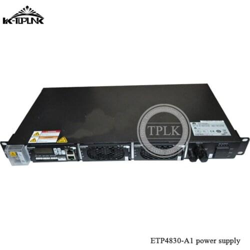 New ETP4830-A1 30A With SMU01C Monitoring Module 2*R4815N for WEB Management Via Ethernet Optic Embedded Telecom Power Supply