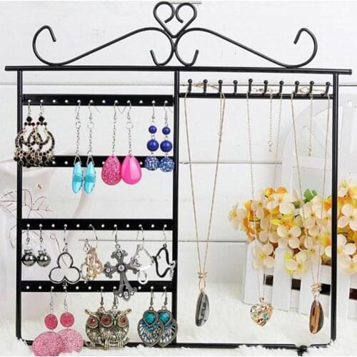50% Hot Sales Fashion Jewelry Rack Display Storage Hanging Holder Earring Necklaces Organizer