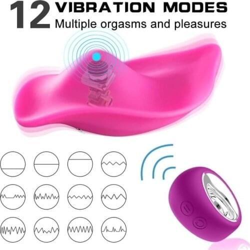 Remote Control Vibrator Wearable Panty Vibrators for Women Clitoris Stimulator Vibrating Panties Sex Tools for Adults Supplies