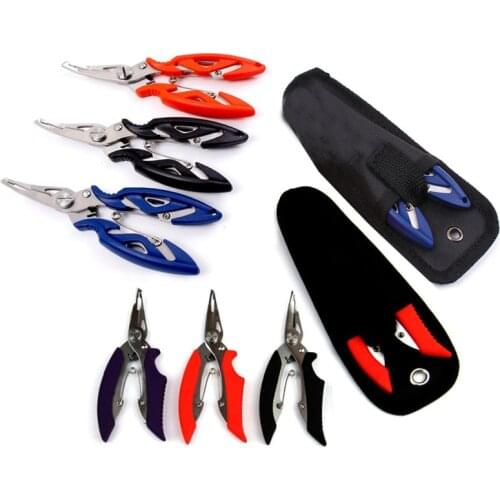 Fishing Plier Scissor Braid Line Lure Cutter Hook Remover Tackle Tool Cutting Fish Use Tongs Scissors Multi Function Plier