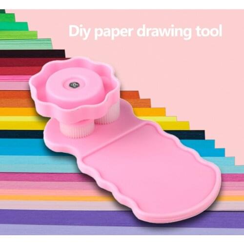 Paper Quilling Crimper Wave-shape Paper Curved Paper Crimping Tool DIY Scrapbooking Template Wrinkled Roll Tool