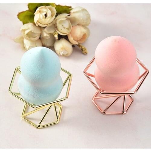 1pcs Square Puff Rack Makeup Sponge Gourd Powder Puff Rack Egg Powder Puff Bracket Box Dryer Organizer Beauty Shelf Holder Tools