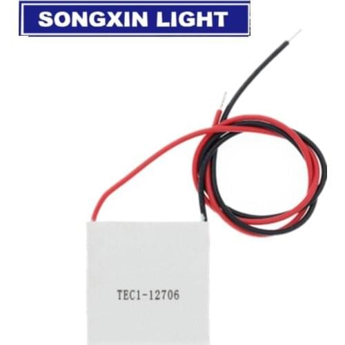 1PCS TEC1-12706 12706 TEC Thermoelectric Cooler Peltier 12V New of semiconductor refrigeration TEC1-12706