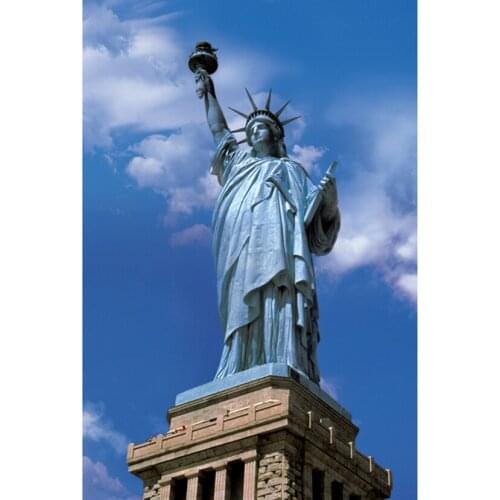 5d diamond painting full drill square,embroidery rhinestones,diamond embroidery, American Statue of Liberty WG1839