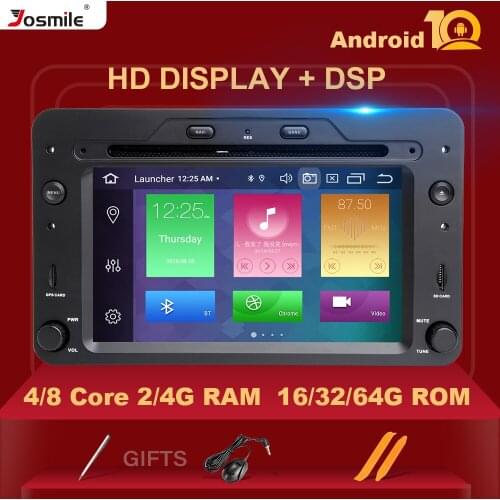 IPS DSP 4GB 64GB AutoRadio 2 din Android 10 GPS Navigation For Alfa Romeo 159 Brera Spider Sportwagon Stereo Mulltimedia Audio