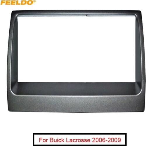 FEELDO Car Stereo Audio Radio Refitting Frame Fascia Panel for Buick Lacrosse 2006-2009 Dash Kit #AM4993