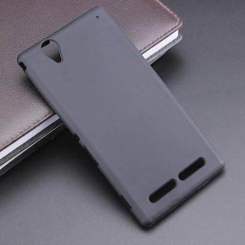 Black Gel TPU Slim Soft Anti Skiding Case Back Cover For Sony Xperia T2 Ultra 6.0inch Phone Rubber silicone Bag Coque Fundas