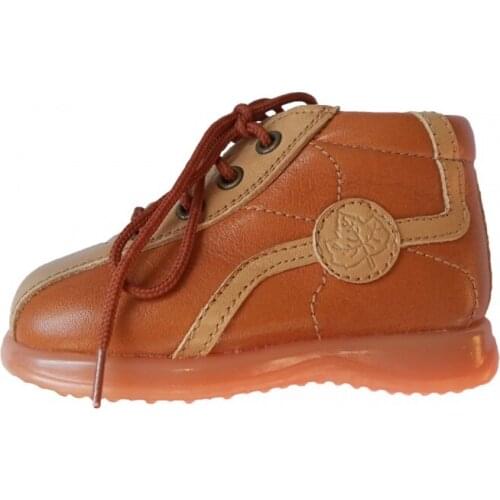 Boots for baby leather lace-up Facalín