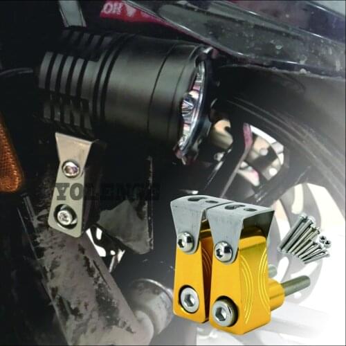 For YAMAHA NMAX155 NMAX 155 125 TMAX530/500 XMAX 300 250 400 Motorcycle Lower Fork Spotlight Holder Lights lamp Mounting bracket