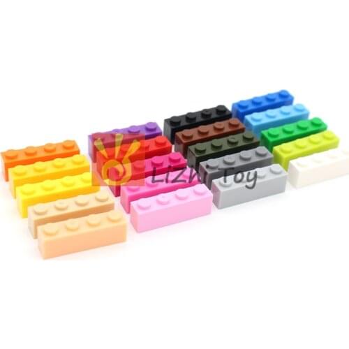 MOC *Brick 1*4 (3h) 3010 DIY Enlighten Building Blocks Educational Kids Toys Compatible With Assembles Particles 100pcs