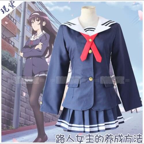 Saekano: How to Raise a Boring Girlfriend Utaha Kasumigaoka Megumi Kato Cosplay Costume For Halloween Mask Party Cosplay Props